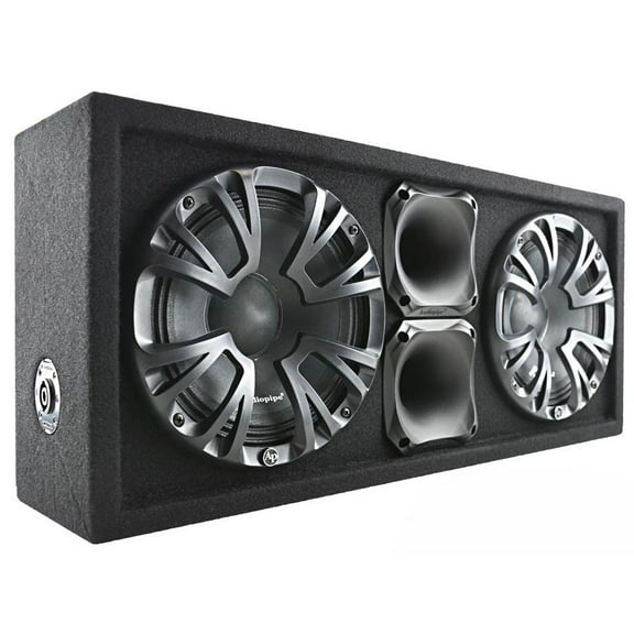 Audiopipe Dual 8" Subwoofer Enclosure - 500W Max AP-CHU-82