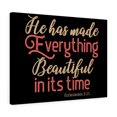 thumbnail image 1 of Scripture Walls Beautiful In Its Time Ecclesiastes 3:11 Christian Wall Art Bible Verse Print Ready To Hang Unframed, 1 of 8