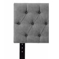 thumbnail image 3 of Cabecera King Size Trinity Arlo Gris Tormenta, 3 of 6