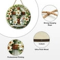 thumbnail image 4 of Taotanxi Easter Door Sign 8.6" He Is Risen Easter Religious Cross Sign Easter Wreath Wall Hanger Sign Floral Cross Religious Easter Wreath Sign for The Home Wall Indoor Outdoor Spring Decor, 4 of 6