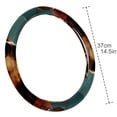 thumbnail image 4 of Dog Retro Car Wheel Cover, Steering Wheel Cover 14.5 Inch, Printing, PVC Leather, Auto Accessories, 4 of 6