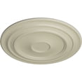 thumbnail image 3 of 32 5/8"OD x 1 1/2"P Giana Ceiling Medallion (Fits Canopies up to 7 7/8"), Hand-Painted Clear Yellow, 3 of 6
