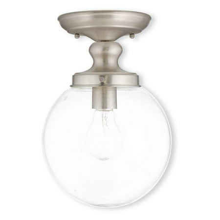 Livex Lighting Sheffield 1 Light Ceiling Mount Livex Lighting Sheffield 1 Light Ceiling Mount