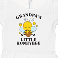 thumbnail image 4 of Inktastic Cute Bee Grandpa's Little Honeybee with Stars Girls Baby Dress, 4 of 5