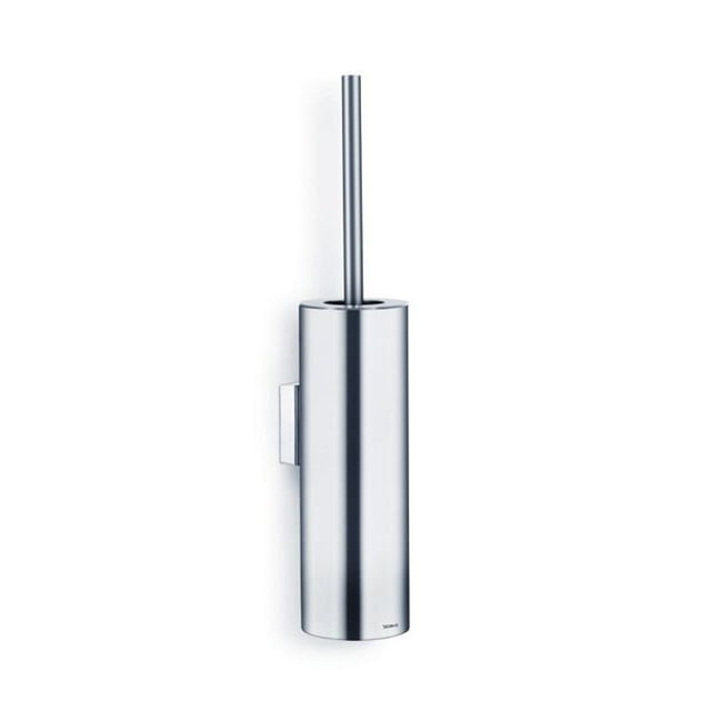 Blomus 68835 Brosse de Toilette en Acier Inoxydable Mat avec Support Mural - Haute