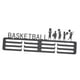 thumbnail image 5 of Colgador de medallas para pared, organizador de medallas, estante resistente de hierro negro, para deportes Baloncesto juvenil, 5 of 9