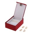 thumbnail image 4 of Púa de Uñas de Cítara China Shamjiam 8 Piezas Guzheng Blanco, 4 of 9