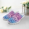 thumbnail image 3 of POLERO Moon Stars Mules Shoes for Women Lady Halloween Bat Slippers Clogs Open Back Garden Clogs Lightweight Comfort Walking Sneakers Arch Support Beach Sandals, 3 of 7