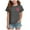 Dark Gray, variant on idosla Girls Summer T Shirts Loose Curved Hem Short Sleeve Shirt Athletic Casual Tops Tees (Dark Gray, 140)
