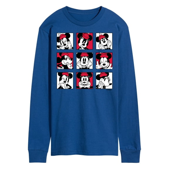 Mickey & Friends - Minnie Animation Grid - Men's Long Sleeve T-Shirt