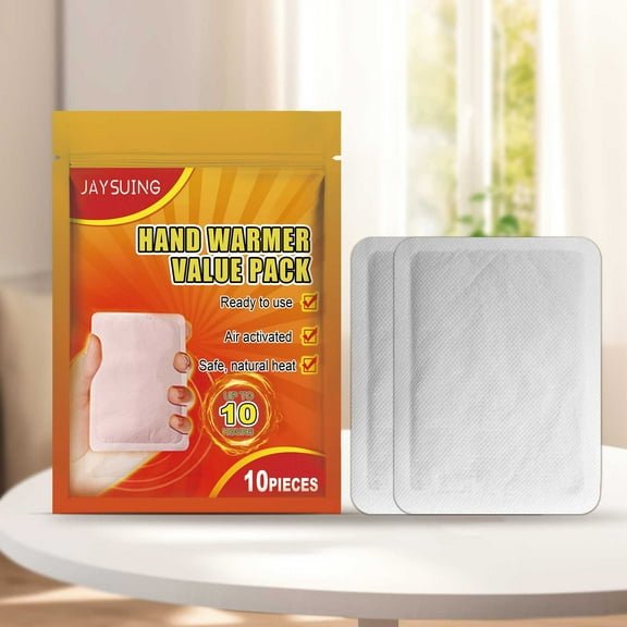 Disposable Hand Warmers - 10-Hour Heating Pads for Winter, Portable Body Warmers for Outdoor Activities, Travel & Office Use - Single Pack