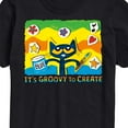 thumbnail image 3 of Pete The Cat - Groovy To Create - Men's Short Sleeve Graphic T-Shirt, 3 of 6