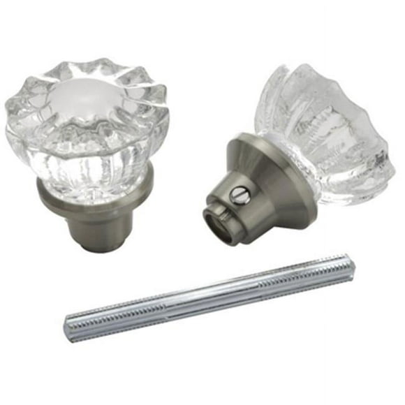 Belwith Products 1140-SN 2 Pack Knob Glass & Spindle