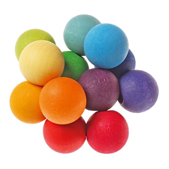 wooden balls for baby