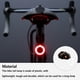 thumbnail image 5 of Luz trasera de bicicleta LED Sonducket Carga USB 5 modos de luz IP63 Accesorios de iluminación, 5 of 6