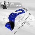thumbnail image 2 of 4 PCS Bling Car Hooks Front Seat, Auto Hooks Bling Car Hangers, Bling Car Seat Hanger Backseat (Royal Blue), 2 of 5