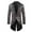 Gray, variant on Fesfesfes Mens Blazer Outerwear Fashion Casual One Button Sequin Suit Performance Suit Long Sleeve Suit Collar Suit Tuxedo On Sale