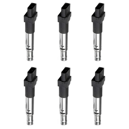Set of 6 Ignition Coils For 2004 2005 2006 Volkswagen Touareg 3.2L V6 Compatible with UF531