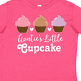thumbnail image 4 of Inktastic Auntie Little Cupcake Niece Girls Toddler T-Shirt, 4 of 5