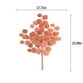 thumbnail image 3 of YiBai Orange Artificial Flowers for Outdoors Natural Dried Plant Inflorescence Color Absorpt Non Manual Center Piece Vase Decoration Easy To Organize #.775, 3 of 8