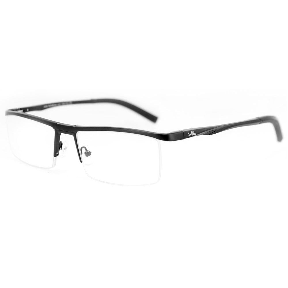 "Alumni RX03" RXAble OpticalQuality Aluminum Reading Glasses Color Black, Power 1.5