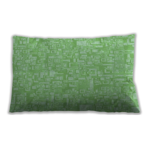 Ahgly Company Outdoor Rectangular Contemporary Lumbar Throw Pillow, 13 inch by 19 inch