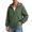 Dark Green, variant on Sun Protection UPF 50+ Jackets for Men Long Sleeve Zip-Up Shackets with Pockets Outdoor Hiking Climbing Tops Outerwear Green XXXL