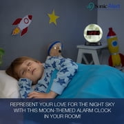 Sonic Alert - Sonic Glow Moonlight Loud Alarm Clock with Recordable Alarm and Digital Display - Moon Light