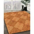 thumbnail image 3 of Ahgly Company Machine Washable Indoor Square Transitional Orange Red Orange Area Rugs, 8' Square, 3 of 7
