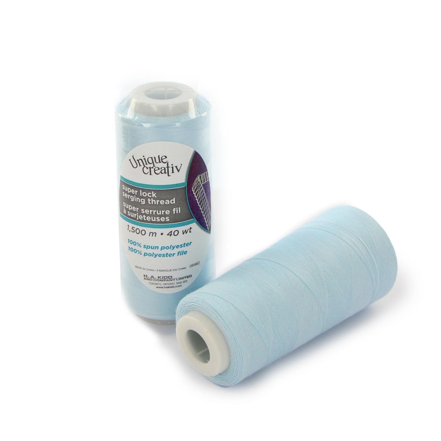 UNIQUE CREATIV TRULOCK Serging Thread — 100% Polyester, 40 wt