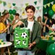 thumbnail image 1 of YiJuHui Soccer Party Gift Bags Bulk - Football Themed Decorative Favor Bags for Party Supplies, Goodie Bags, Treat Bags, Holiday Celebration, Birthday, Team Events, Sports Party Decorations, 1 of 6