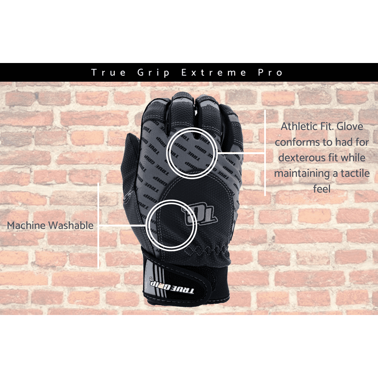 True Grip Extreme Pro with Touchscreen Gloves, XL, 9898-23