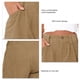 thumbnail image 4 of Pantalones cortos para mujer, cintura media, color puro, suaves, transpirables, sueltos, pantalones cortos para citas y trabajo, 4 of 5