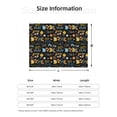 thumbnail image 2 of Salouo Basketball Print Throw Blanket Gifts for Women Men Soft Flannel Blanket for Home Living Room Decor Bedroom Blanket Gifts for Mom Dad -40"x30", 2 of 6