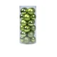 thumbnail image 3 of Adornos navideños de 6 cm de diámetro, juego de 24 bolas navideñas de plástico de colores, colgante para árbol de Navidad, plata y oro, 3 of 5