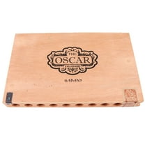 The Oscar Habano 6 x 52 Empty Wood Cigar Box 11.5" x 7.5" x 1.25"