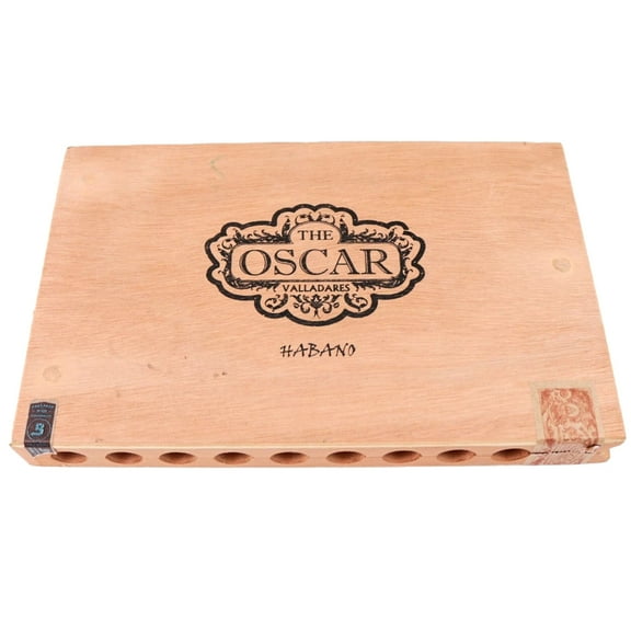 The Oscar Habano 6 x 52 Empty Wood Cigar Box 11.5" x 7.5" x 1.25"