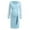 Light Blue, variant on Summer Women Maternity Long Sleeve Nursied Baby Dress Lace Nightgown Breastfeeding Nightshirt Dress