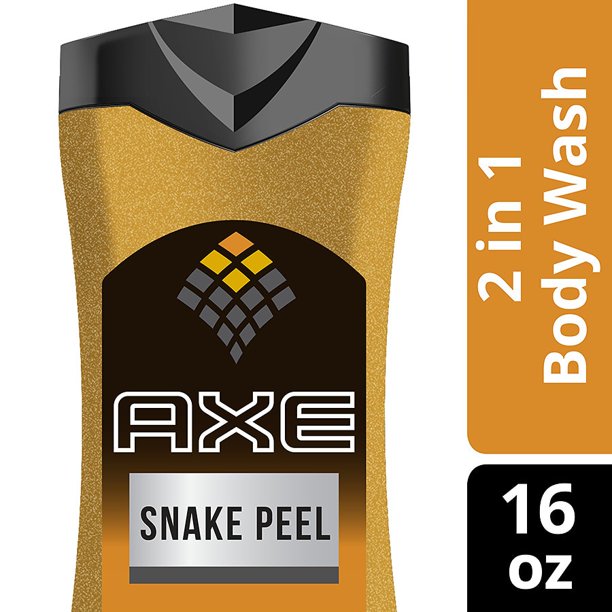 AXE Exfoliating Body Wash for Men Snake Peel