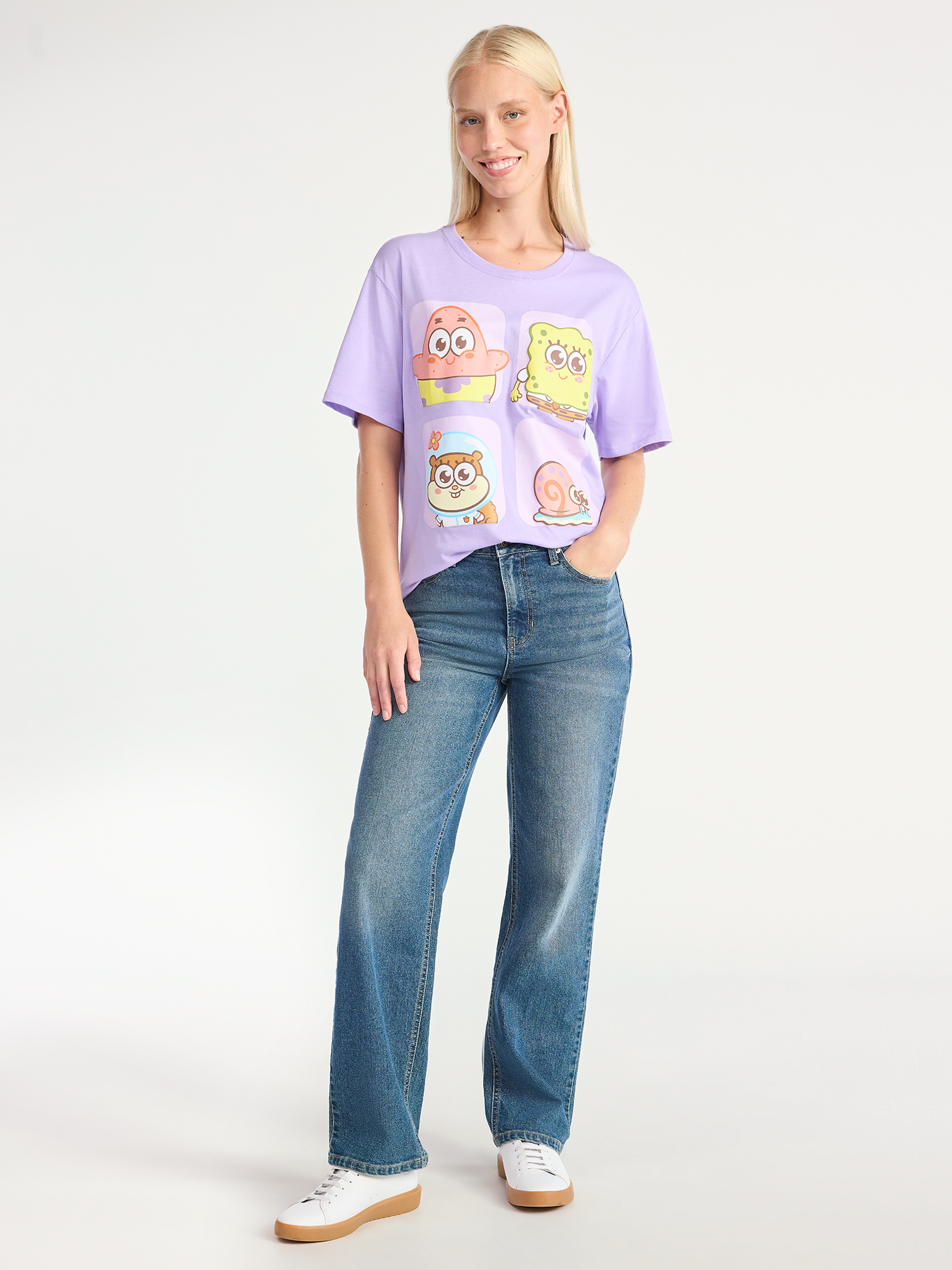 SpongeBob SquarePants Men's Graphic Tee with Short Sleeves, Sizes S-3XL