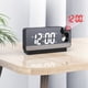 thumbnail image 2 of Despertador de proyección en el techo,Reloj digital LED para dormitorio,Cargador USB,Proyector de 180°,12/24H,DST,Despertador eléctrico ruidoso para niños,Adultos,Ancianos, 2 of 5