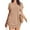 Khaki, variant on ZZwxWA Summer Dresses for Women 2025 Side Drawstring Ruched Bodycon Mini Dress Short Sleeve Knit Crewneck Beach Sundress Evening Cocktail Party