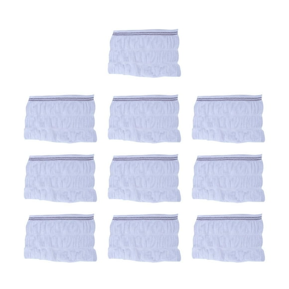 10 Uds. Pañales de tela para adultos necesidades especiales pañales de bolsillo a prueba de fugas cintura 50cm-140cm