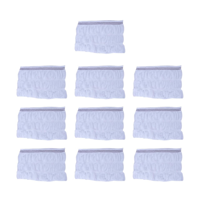 10 piezas de pañales de tela Yuyangstore Reutilizables y transpirables para adultos para hombres y mujeres