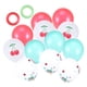 thumbnail image 1 of Juego de 14 globos de látex con estampado de cerezas para fiestas de cumpleaños (3 globos con estampado de cerezas, 6 globos de colores puros, 3 globos brillantes, 2 cintas, 30 cm), 1 of 6