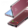 thumbnail image 3 of Compatible with Samsung Galaxy Z Fold 4 5G Mirror Case with Kickstand Folio Fold PU Leather Shockproof Phone Case, 3 of 4