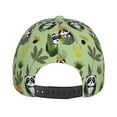 thumbnail image 3 of Kdxio Unisex Cute Panda Bear In Greenery Forest Pattern Baseball Cap Unisex Washed Classic Adjustable Hat, 3 of 5