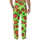 thumbnail image 5 of Pantalones largos para hombre con estampado de cintura elástica y bolsillo con cordón, pantalones largos de poliéster para hombre, 5 of 5