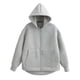 thumbnail image 1 of KEYANKETIAN-Sudadera con capucha y cremallera para mujer, suéter holgado de gran tamaño con bolsillos dobles, ropa de calle, estilo Unisex, invierno, novedad, 1 of 5