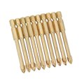 thumbnail image 3 of Brocas Torcidas BuyWeekMX Triangulares Con Vástago Hexagonal Carburo Cementado 10 Piezas, 3 of 9